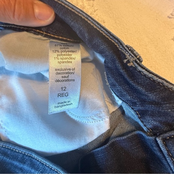 Maurices Mid rise Size 12R Straight Leg Jeans A38 - Picture 4 of 7